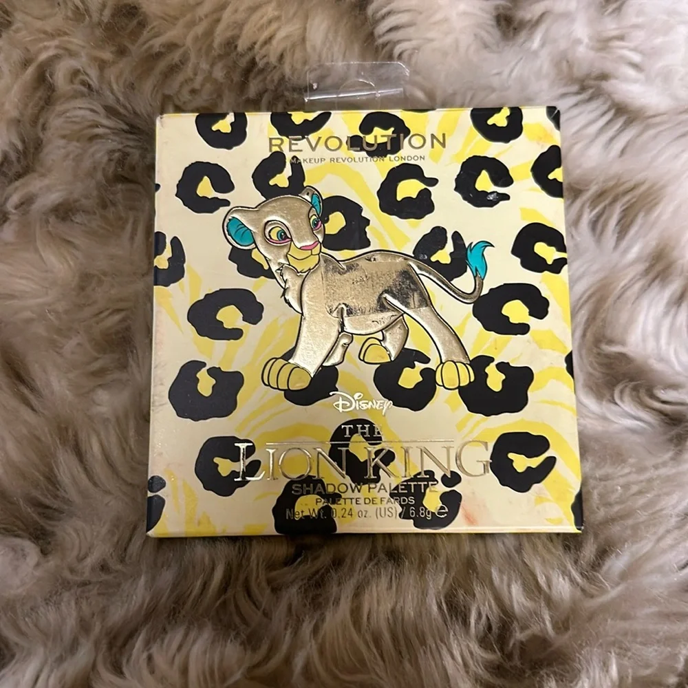 Makeup Revolution Disney The Lion King Jungle Princess Eyeshadow Palette new